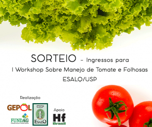 SORTEIO: I Workshop sobre manejo de tomate e folhosas