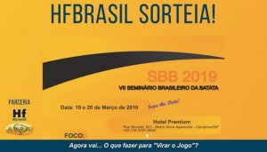 SORTEIO: VII Seminário Brasileiro de Batata